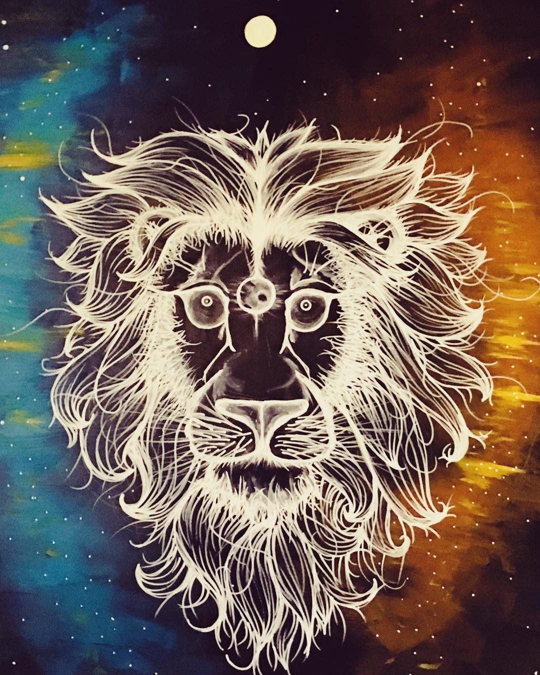Painting by Darien Bathalter