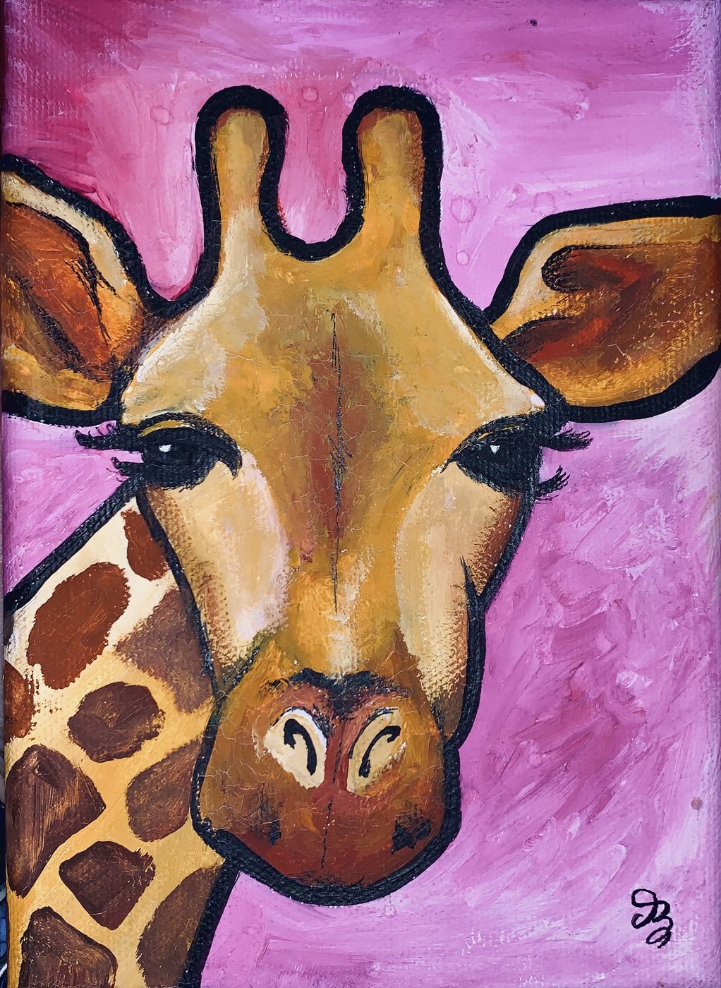 Painting by Darien Bathalter