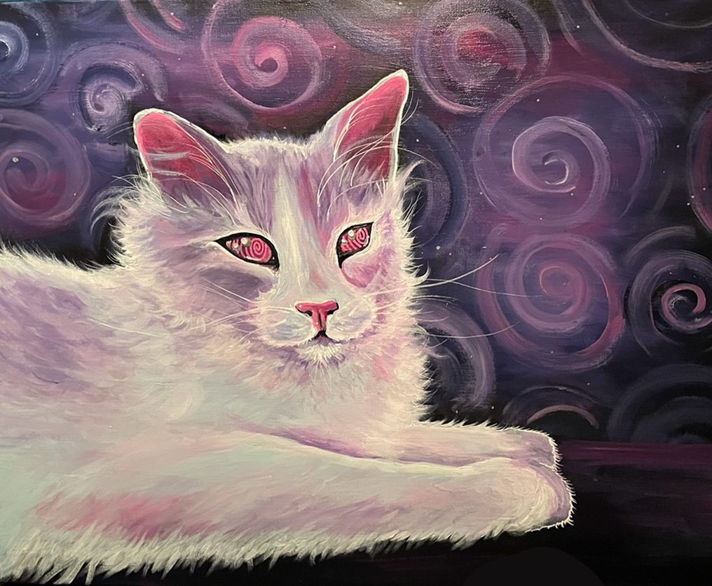 Painting by Darien Bathalter