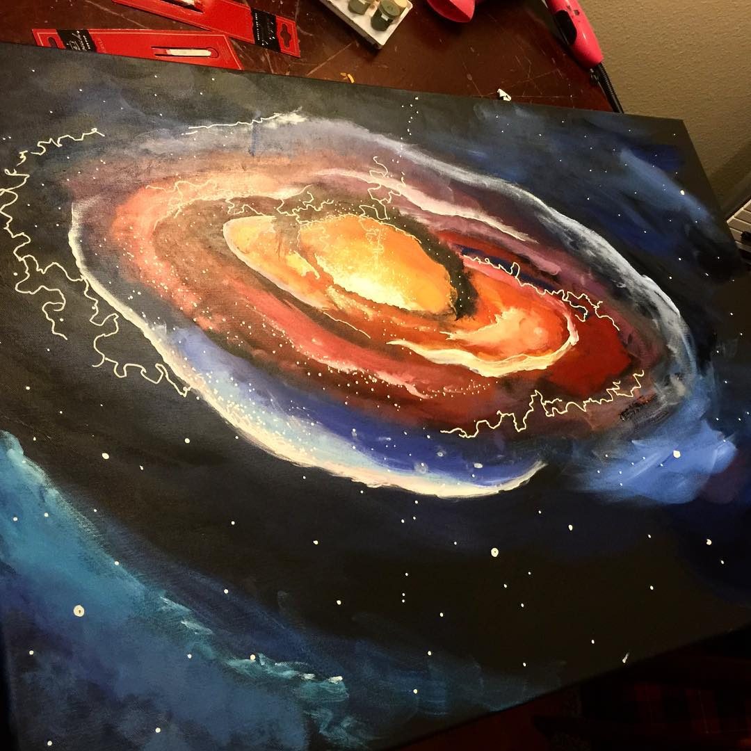 Painting by Darien Bathalter