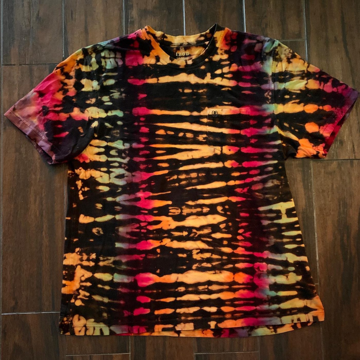 Hand-dyed tie-dye by Darien Bathalter