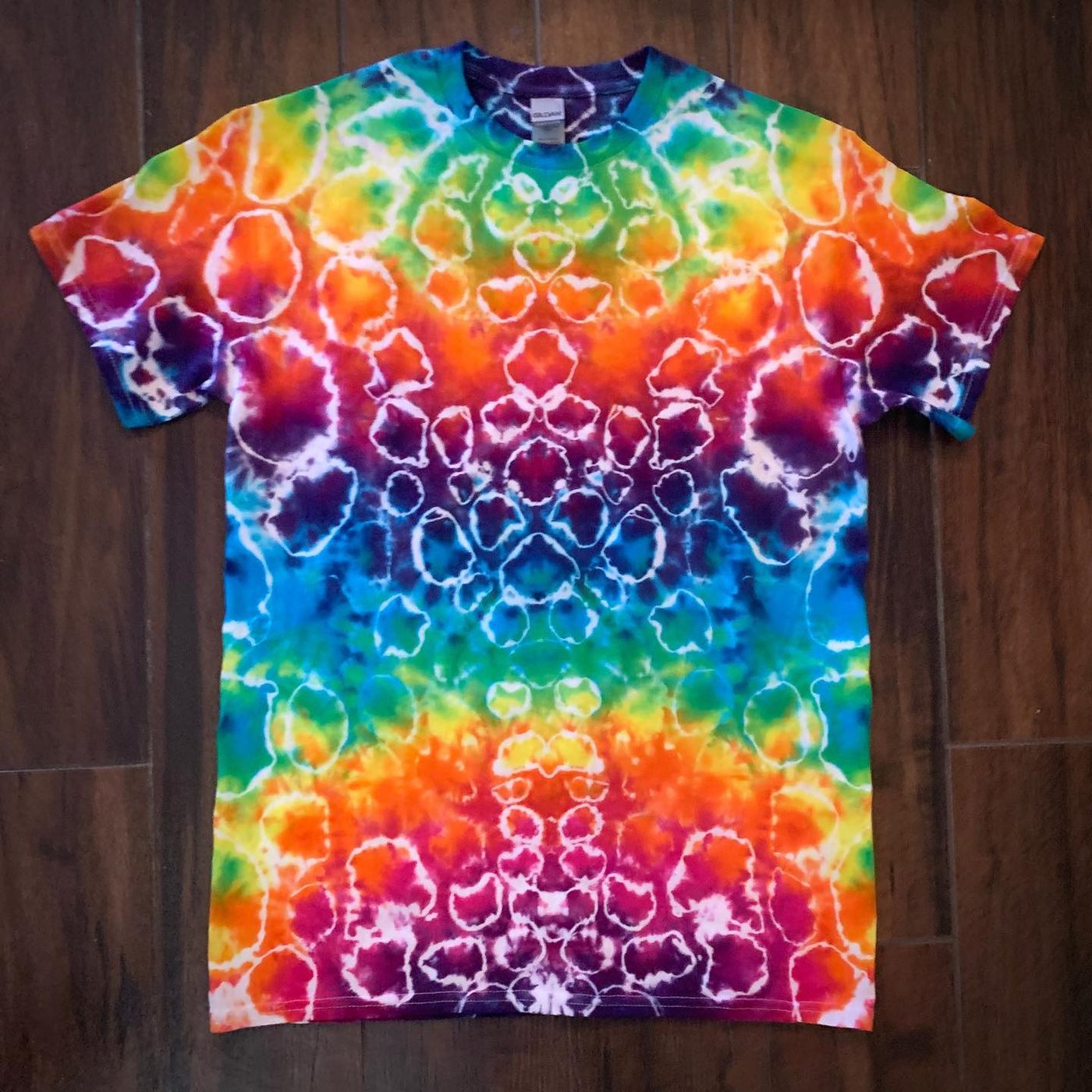 Hand-dyed tie-dye by Darien Bathalter