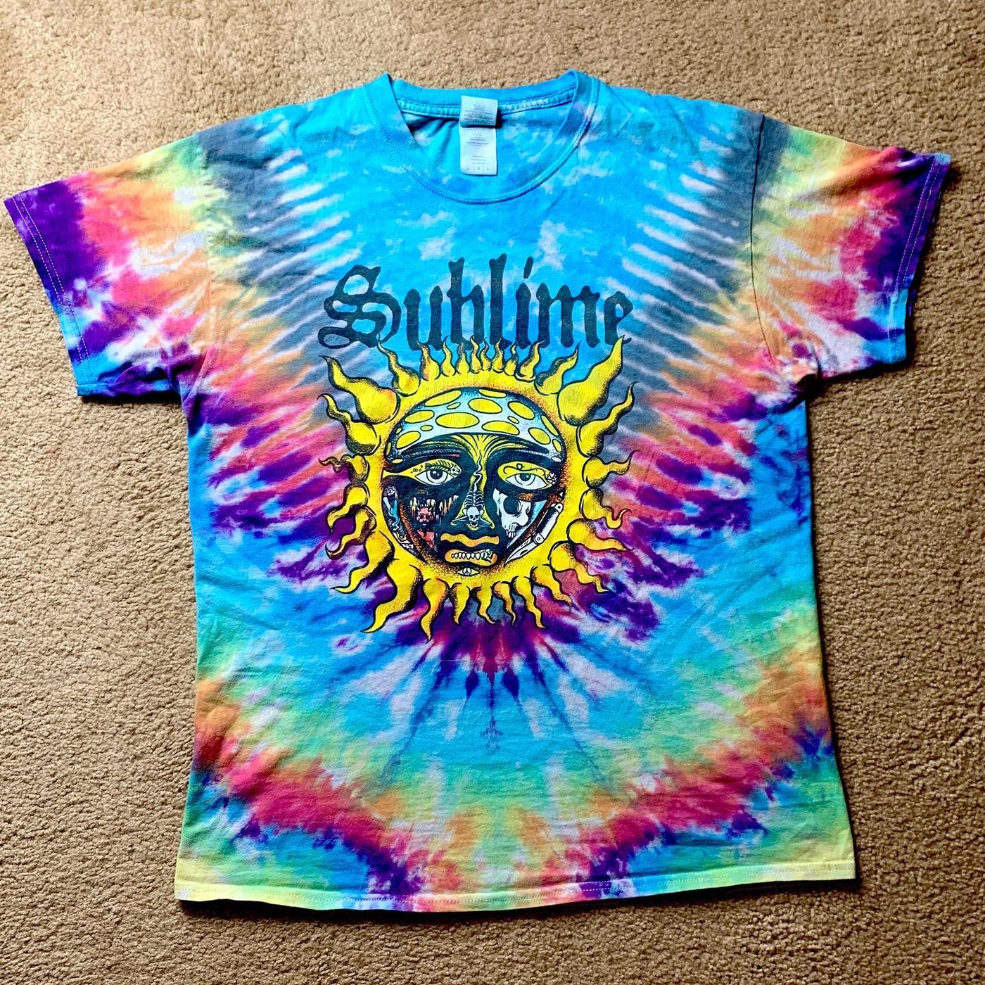 Hand-dyed tie-dye by Darien Bathalter